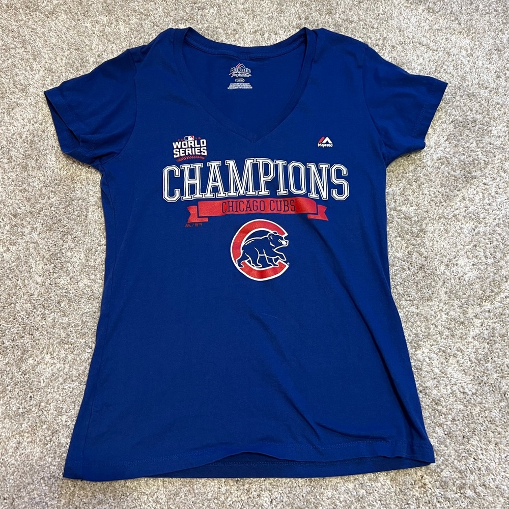 Chicago Cubs 2016 Champions Women’s T-Shirt